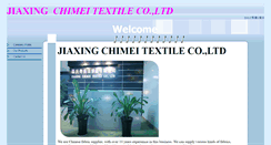 Desktop Screenshot of chimeitextile.com